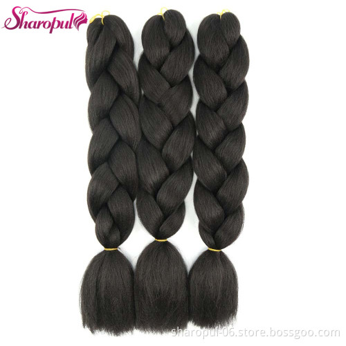 Hot sale jumbo ombre braiding hair weave in hair extension and wholesale bulk hair for braiding